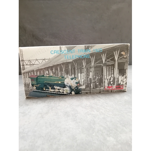 Telemania Crescent Train 1925 Telephone in original box as pictured