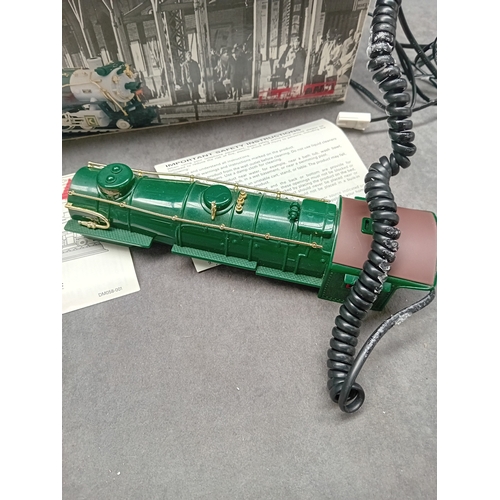 Telemania Crescent Train 1925 Telephone in original box as pictured