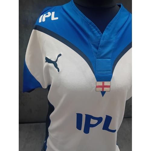 56 - Mixed Lot of Bath Rugby items. Includes Player Worn Shirt (Barkley Number 12) Signed Rugby Ball (3 s... 