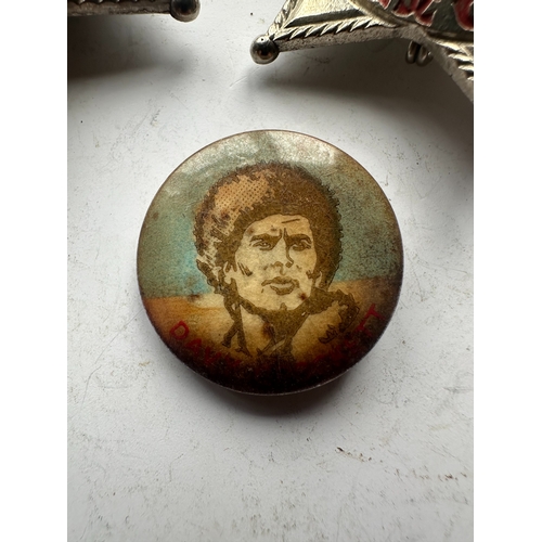 Vintage Davy Crockett badges 1950s 1960s two times lone star and two ...