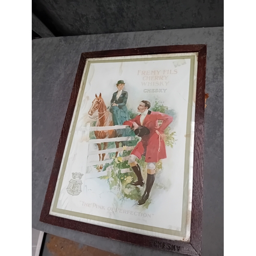 172 - FREMY FILS CHERRY WHISKY PICTURE 45 X 60CM&nbsp;