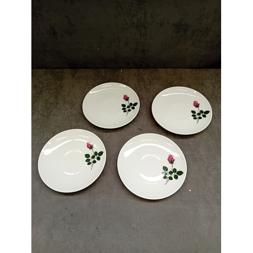 257 - A Winterling Bavarian porcelain tea and coffee service, comprising a lidded pot, a set of four cups,... 