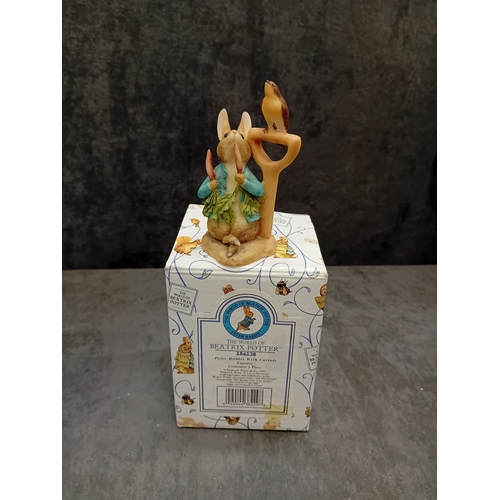 260 - A collection of four 'The World of Beatrix Potter' figurines by Border Fine Arts, each presented wit... 