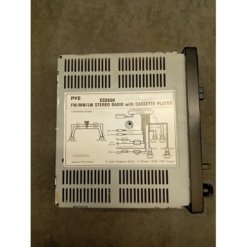 373 - PYE CCE600 Radio Cassette player as pictured