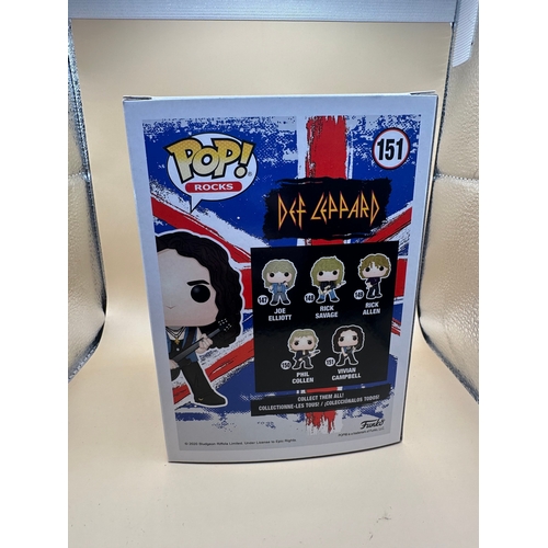 624 - A modern collectible Funko Pop! Rocks vinyl figure depicting Vivian Campbell of Def Leppard, identif... 