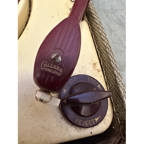 125 - Collaro Record player in original case as pictured&nbsp;