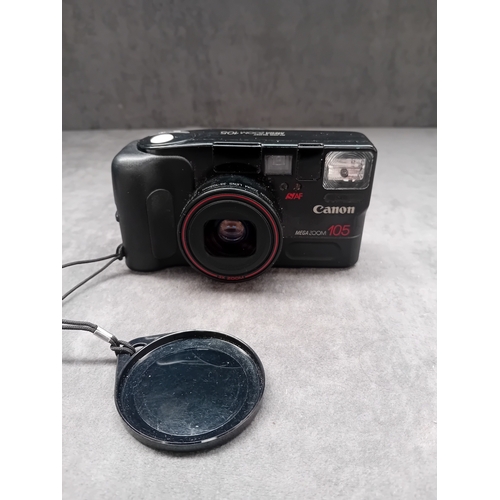 127 - Canon Sure Shot Mega Zoom 105 in a Hama case as pictured&nbsp;