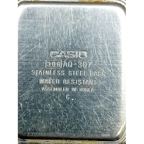 138 - Casio Quartz 306 AQ-307 as pictured&nbsp;