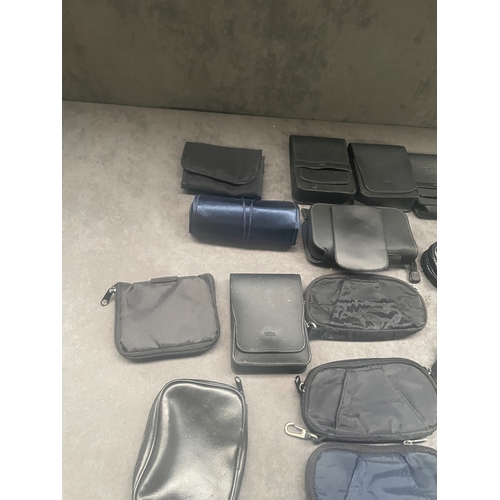 142 - 20 bags for glasses and other holstered items such as cameras etc&nbsp;