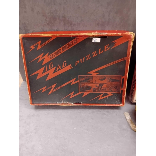 150 - 7 x puzzles 1 x zig zag puzzle record breakers 1 x Granada tvs Coronation street 1 x Britain's herit... 