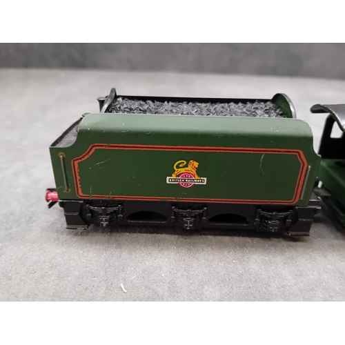 228 - A Hornby Dublo EDL12 3 Rail BR 4-6-2 'Duchess of Montrose' Locomotive, number 46232, with its tender... 