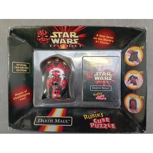 235 - A Star Wars Episode I Darth Maul Rubik's Cube Puzzle, Special Character Edition, dating to 1999. The... 