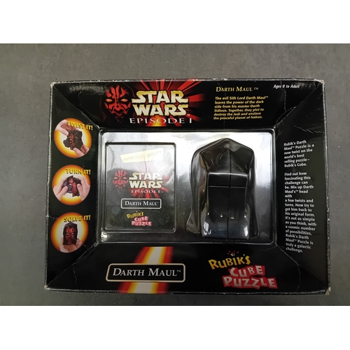 235 - A Star Wars Episode I Darth Maul Rubik's Cube Puzzle, Special Character Edition, dating to 1999. The... 