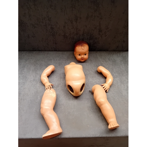 237 - Vintage 1920s Celluloid Doll Complete as pictured&nbsp;