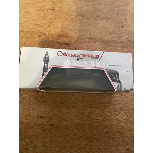 254 - Corgi 1/76 Scale OM43503 - Blackpool Balloon Tram - Car 710 Odeon Cinema