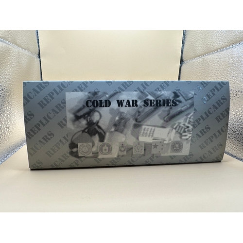 276 - An Ixo Replicars Ford Fordor CIA The Cold War Series 1:43 diecast limited edition model set, identif... 