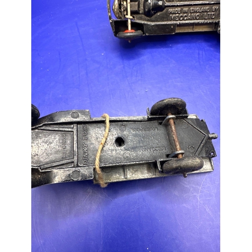 312 - 3 x Dinky flat Bed Trucks as pictured. Unboxed.