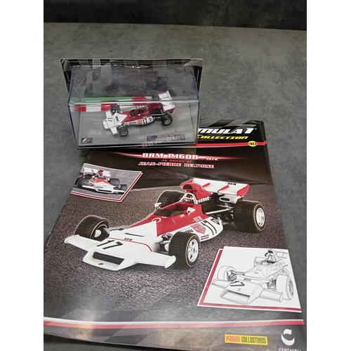333 - A collection of five die-cast model cars from the 'FORMULA 1 The Car Collection' series, produced by... 