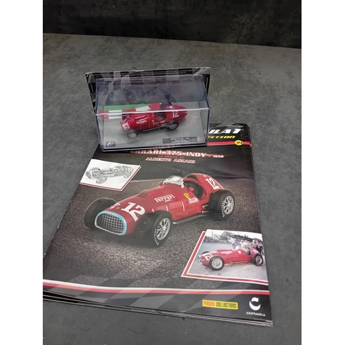 333 - A collection of five die-cast model cars from the 'FORMULA 1 The Car Collection' series, produced by... 