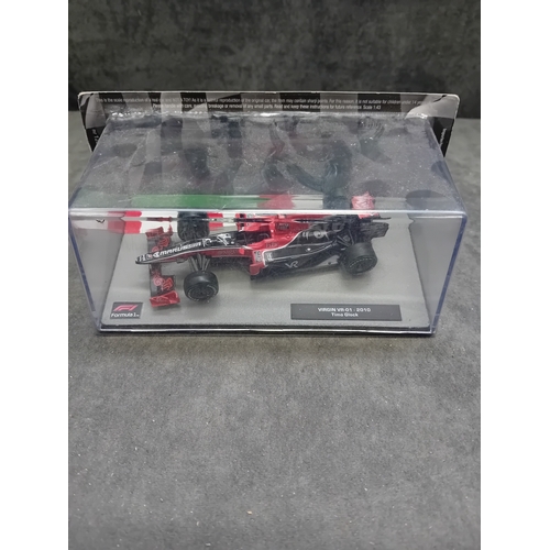 348 - This 5-car set comprises highly detailed Burago 1:43 scale die-cast metal and plastic replicas of Fo... 