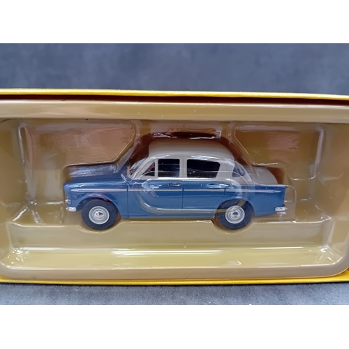 402 - A Vanguards VA06802 Hillman Minx IIIA precision die-cast replica model car, presented in Azure Blue ... 