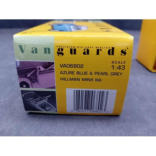402 - A Vanguards VA06802 Hillman Minx IIIA precision die-cast replica model car, presented in Azure Blue ... 