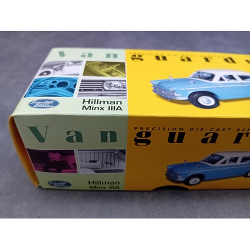402 - A Vanguards VA06802 Hillman Minx IIIA precision die-cast replica model car, presented in Azure Blue ... 