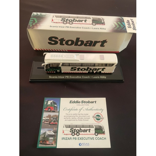 409 - A pair of Atlas Editions Eddie Stobart Collection 1:76 scale die-cast metal vehicle models. This lot... 