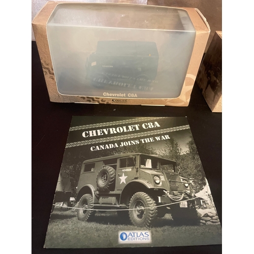 426 - A collection of five Atlas Editions 1:43 scale die-cast military vehicle models. This lot comprises ... 