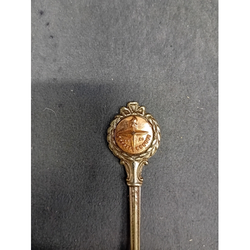463 - A mid-20th century commemorative souvenir spoon, explicitly marked 