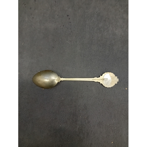 463 - A mid-20th century commemorative souvenir spoon, explicitly marked 