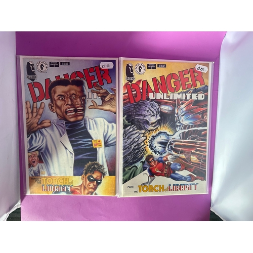 527 - Dark horse Comics legend danger unlimited issues 2 and 3&nbsp;