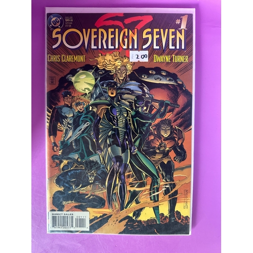 528 - DC Comics sovereign seven issue one 1995