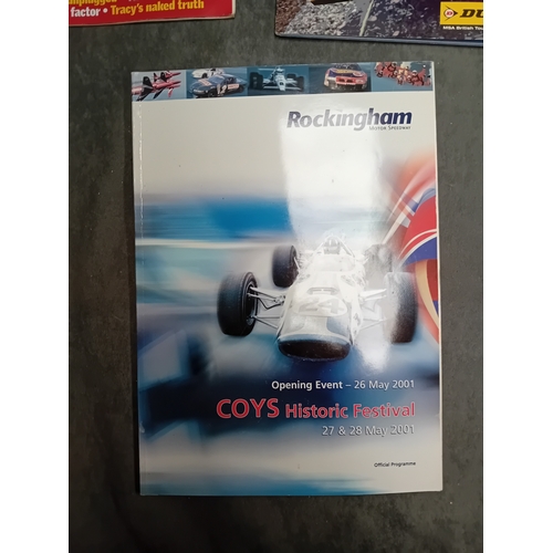 11 - Mixed lot of Rockingham Programs&nbsp;