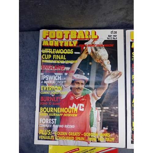 25 - Mixed lot of football magazines and programs as pictured