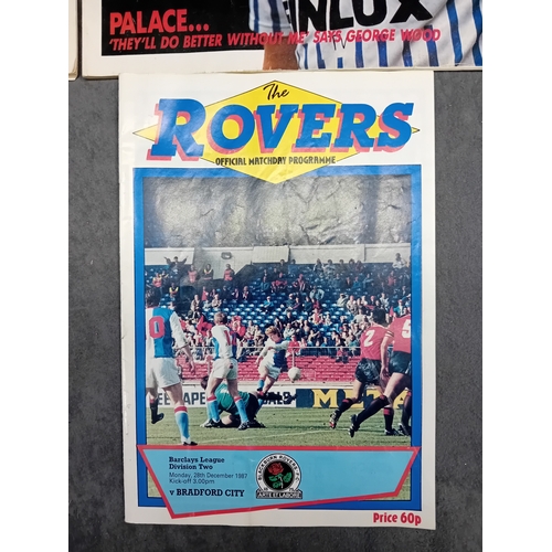 25 - Mixed lot of football magazines and programs as pictured