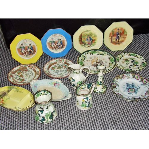 20 - 4x Wedgewood imperial porcelain series ware plates + 2x Copeland + davenport plates + Royal winton 4... 