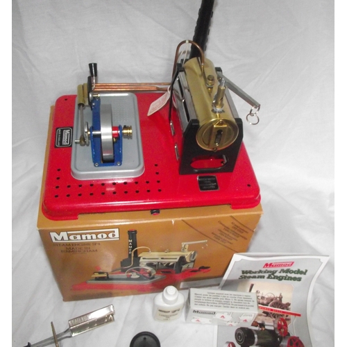 19 - Mammod SP4 Reversing Model Steam Engine in original box  all accessories unused near mint condition