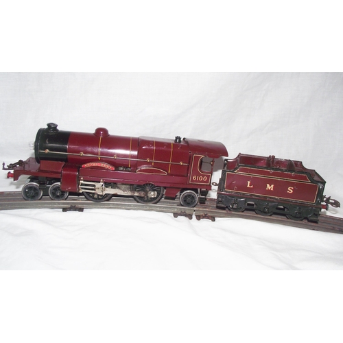 65 - Hornby Series O-Gauge No.3C Royal Scot LMS 6100 Locomotive (not tested ,track not included) 'Royal S... 