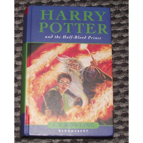 47 - Harry potter half blood prince hard back first edition isbn 0747581088