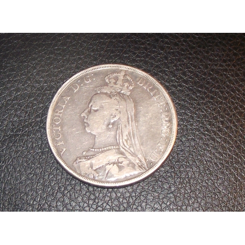 24 - Rare 1890 Queen Victoria Silver Crown