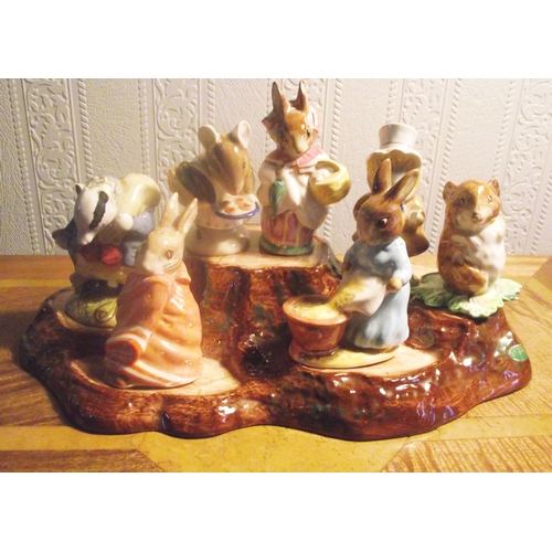 5 - Beswick  England  Rare Beatrix Potter figures  F Warne & co LTd-  Cecily Parsley 1965, Timmie Willie... 