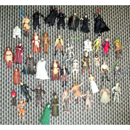 23 - Assorted star wars figures