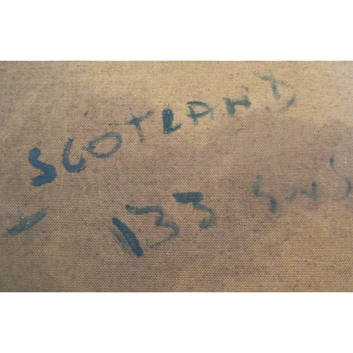 83 - James Lawrence Isherwood (1917 – 1989). Scotland 133 written on reverse . Signed and dated Isherwood... 