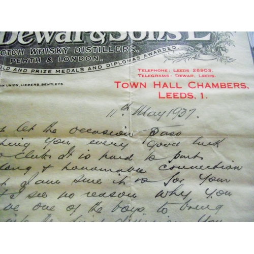 19 - Rare possibly museum piece Letter to George ( millburn Leeds united & Chesterfield ) from Stanley bl... 