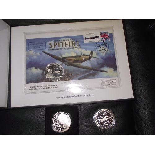 79 - 999 silver 20 Euro coin 44.4g + gibralter history of the RAF flypast 2007 ÃÅ5 0.925 silver coin 28... 