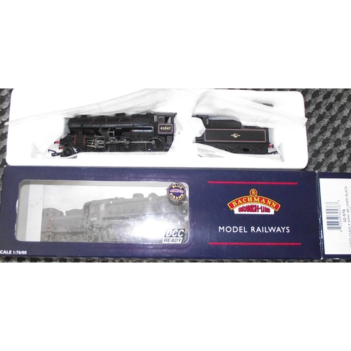 15 - A Bachmann Branch-Line 00 Gauge model railway locomotive, model number 32-576, depicting a 2-6-0 Iva... 