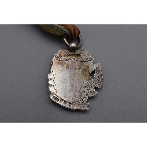 24 - Hallmarked Birmingham Silver Watch Fob Pendant