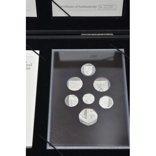 80a - Royal Mint 2008 Royal Shield of Arms Silver proof coin set, cased