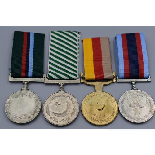 70 - Selection of 4 Pakistan medal's including War with India, 1965 Good Conduct, Mountain Survival Medal... 